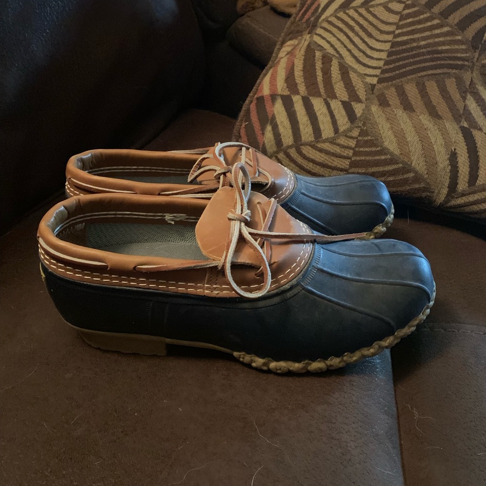 Llbean rain boots very good condition